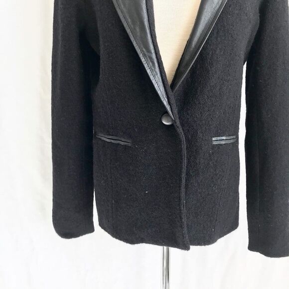 Line the Label wool/leather blazer/jacket size S - Picture 4 of 10